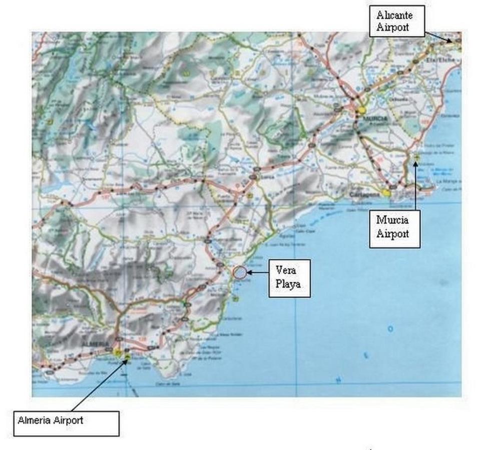 Homes Of Spain, Casa Duplex Playas Del Sur, 400M Del Mar , Wifi Playas de Vera Exterior foto